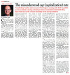 Real Estate Magazine - The Misunderstood Cap(italization) Rate